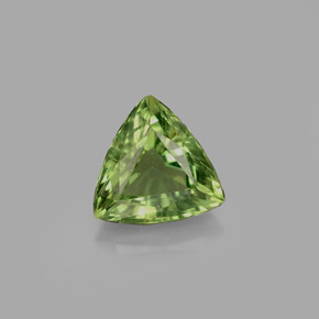 Apatita verde natural de 1,20 ct, trillón, VS