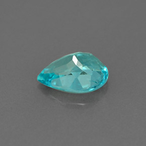 Apatito Azul claro natural de 0.78 ct, En forma de pera, VS
