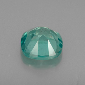 Apatita verde natural de 0,93 ct, corte cojín, VS