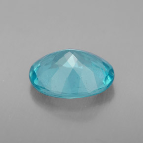 Apatita azul natural de 2,33 ct, corte óvalo, VS-SI