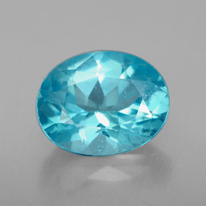Apatito Azul claro natural de 2.82 ct, Corte Óvalo, VS-SI