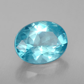 Apatito Azul claro natural de 2.82 ct, Corte Óvalo, VS-SI