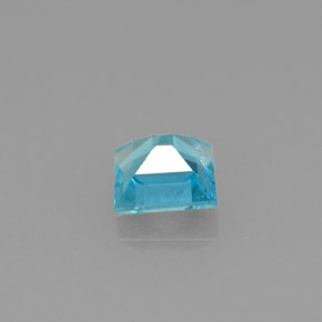 Apatito Azul claro natural de 0.62 ct, Cuadrado, VS