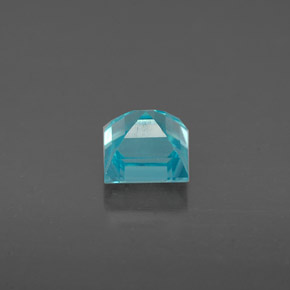 Apatita azul natural de 0,82 ct, cuadrado, VS