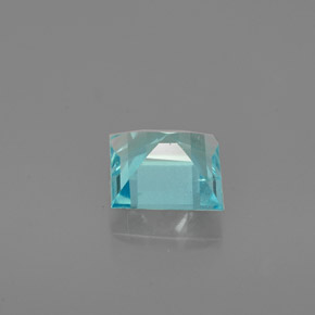 Apatita azul natural de 0,79 ct, cuadrado, VS