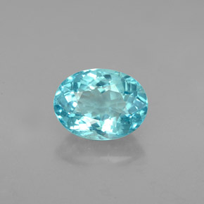 Apatito Azul claro natural de 1.76 ct, Corte Óvalo, VS-SI