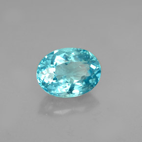 Apatito Azul claro natural de 1.76 ct, Corte Óvalo, VS-SI