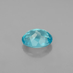 Apatito Azul claro natural de 1.17 ct, Corte Óvalo, VVS-VS