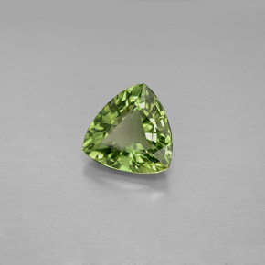 Apatita verde natural de 1,55 ct, trillón, VS