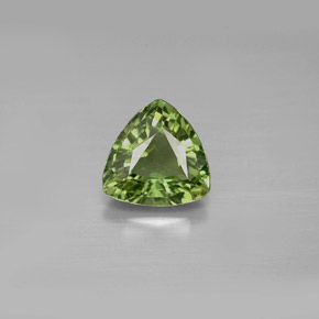Apatita verde natural de 1,55 ct, trillón, VS