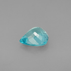 Apatito Azul claro natural de 1.39 ct, En forma de pera, VS