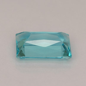 Apatito Azul claro natural de 1.27 ct, Corte Baguette, VS