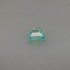 Apatita azul natural de 0,44 ct, cuadrado, VS