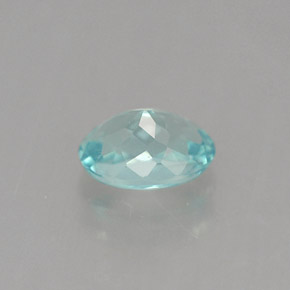 Apatito Azul claro natural de 0.56 ct, Corte Óvalo, VVS-VS