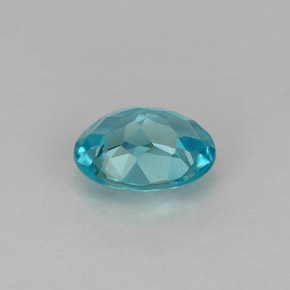 Apatito Azul claro natural de 0.86 ct, Corte Óvalo, VS