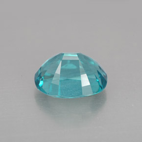 Apatita azul claro natural de 2,42 ct, corte óvalo, VS