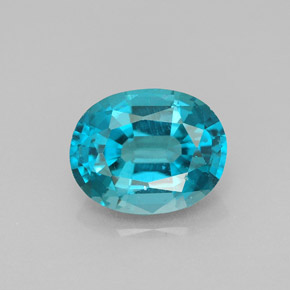 Apatito Azul claro natural de 2.99 ct, Corte Óvalo, VVS-VS