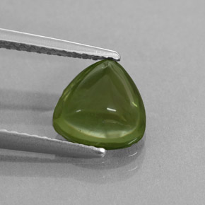 Apatito Verde natural de 1.77 ct, Trillón, Transparente