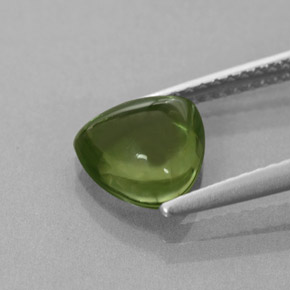 Apatito Verde natural de 1.77 ct, Trillón, Transparente