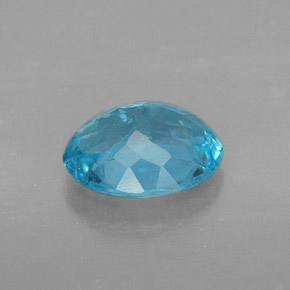 Apatita azul natural de 1,56 ct, corte óvalo, SI
