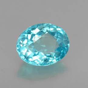 Apatito Azul claro natural de 1.40 ct, Corte Óvalo, VS