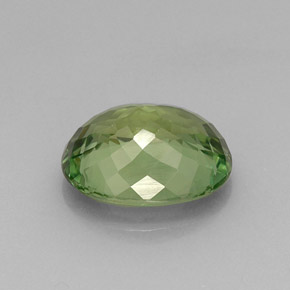 Apatita verde natural de 11,49 ct, corte óvalo, VVS-VS