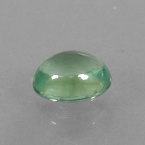 Apatita verde natural de 0,33 ct, corte óvalo, transparente