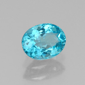 Apatito Azul claro natural de 0.54 ct, Corte Óvalo, VS-SI