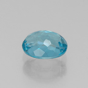 Apatito Azul claro natural de 0.71 ct, Corte Óvalo, VS
