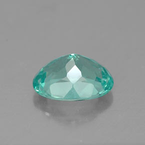 Apatita verde natural de 1,54 ct, corte óvalo, VS