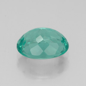 Apatita verde natural de 2,04 ct, corte óvalo, VS