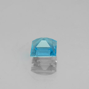 Apatito Azul claro natural de 0.62 ct, Cuadrado, VS-SI