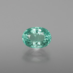 Apatito Verde claro natural de 1.07 ct, Corte Óvalo, VS
