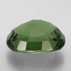 Apatito Verde natural de 11.90 ct, Ovalada, VVS
