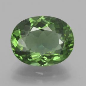 Apatita verde natural de 4,49 ct, corte óvalo, VS-SI
