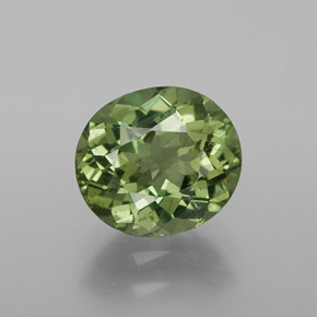 Apatita verde natural de 1,80 ct, corte óvalo, VS