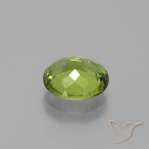 Apatito Verde medio natural de 2.14 ct, Corte Óvalo, VS