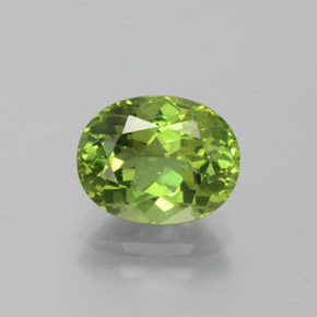 Apatito Verde natural de 2.34 ct, Ovalada, VS