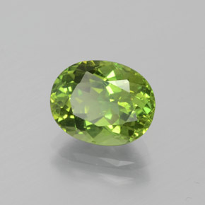 Apatito Verde natural de 2.34 ct, Ovalada, VS