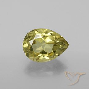 2.55ct Natural Amarillo medio Apatito, En forma de pera, VS