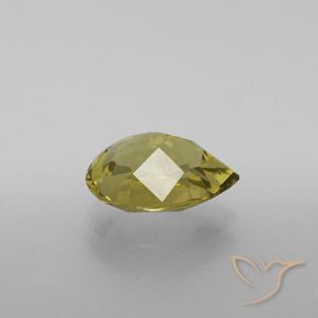 Apatito Amarillo medio natural de 2.55 ct, En forma de pera, VS