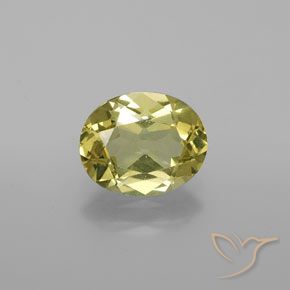 1.73ct Natural Amarillo medio Apatito, Ovalada, VS