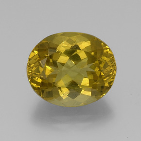 Apatito Marrón dorado natural de 15.28 ct, Corte Óvalo, VS