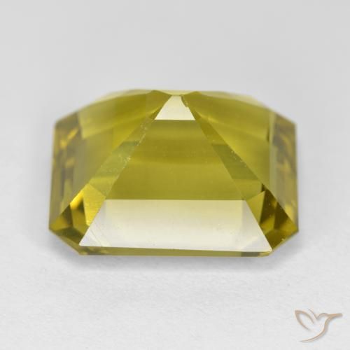 Apatito Amarillo claro natural de 13.92 ct, Corte Octágono / Esmeralda, VS