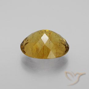 Apatito Dorado marrón natural de 7.36 ct, Ovalada, VS-SI