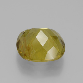 Apatito Amarillo medio natural de 6.16 ct, Corte Cojín, VS-SI