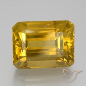 Apatito Marrón amarillento natural de 20.43 ct, Corte Octágono / Esmeralda, VS-SI