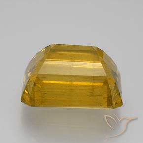 Apatito Marrón amarillento natural de 20.43 ct, Corte Octágono / Esmeralda, VS-SI