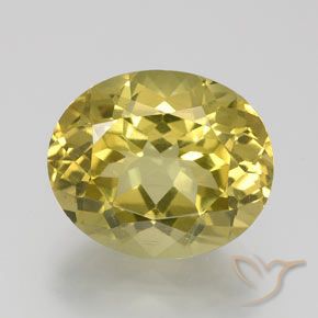 6.53ct Natural Amarillo amarronado Apatito, Ovalada, VS