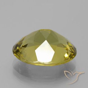 Apatito Amarillo medio natural de 8.34 ct, Ovalada, VS